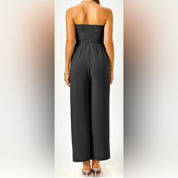 Straplss bow-tied breast, black jumper, women’s size smalll, beautiful - Picture 3 of 3